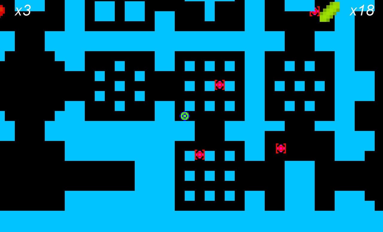 Ludum Dare #40 2D Pixel Shooter screenshot 2