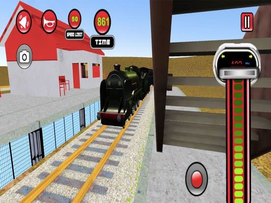 Real Extra Fast Train Drive 3D screenshot 4