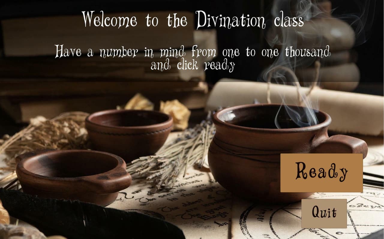 Divination (Number Wizard Game) screenshot 2