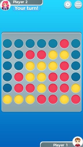 Four in a Row - Classic Connect Board Game! 4 Up! screenshot 5