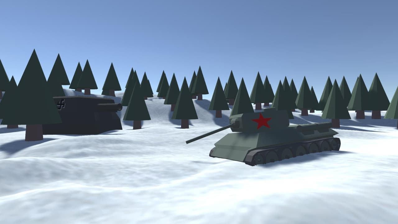 Winter war tower defence screenshot 2