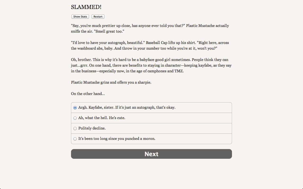 SLAMMED! screenshot 3