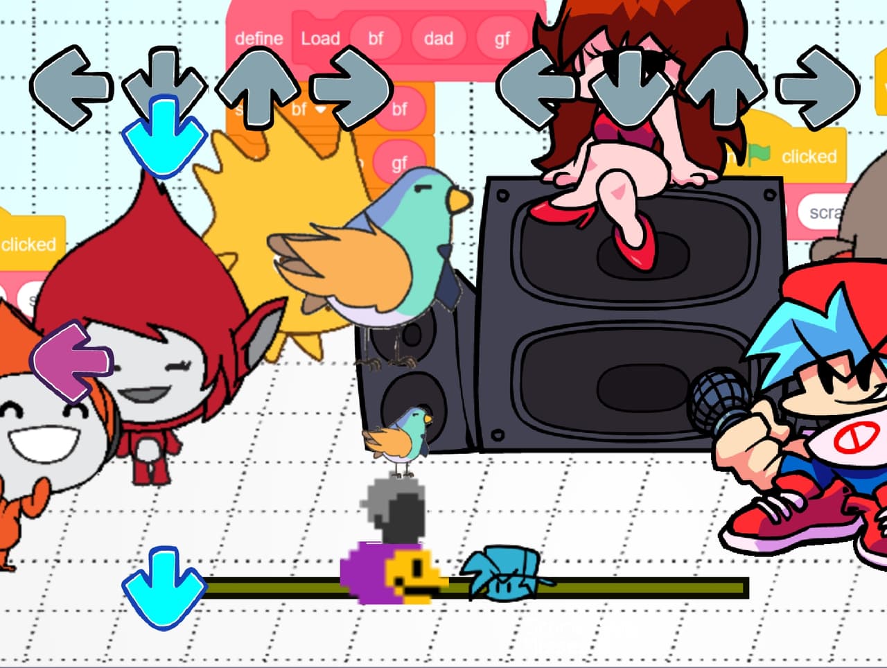 FNF Vs. The FennecNoName Trio screenshot 2