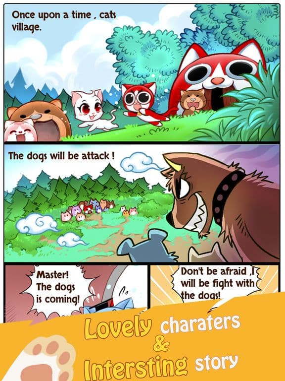 2048 Cats & Dogs ( Kitty & Puppy Fight) screenshot 3