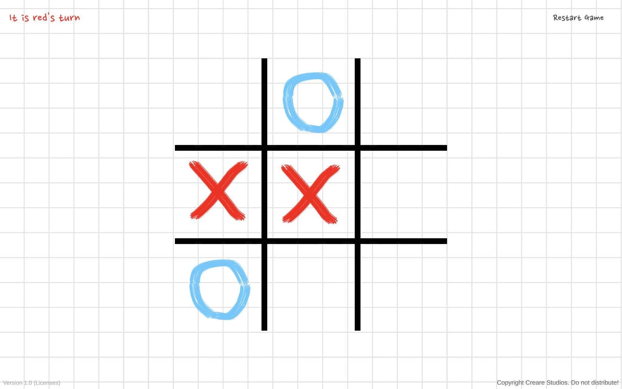 TicTacToe (Creare Studios)