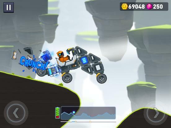 Rovercraft 2 Race a space car screenshot 5