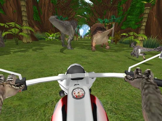 Velociraptor Moto Racer World screenshot 2