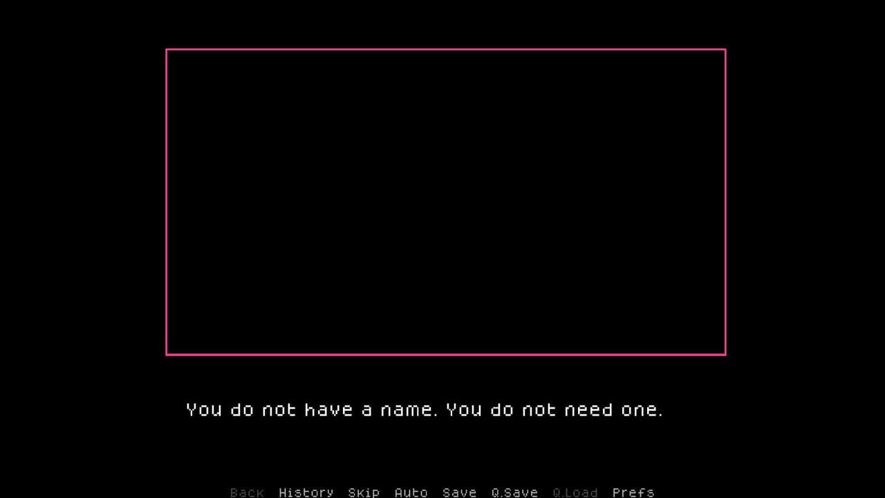 You do not have a name screenshot 2