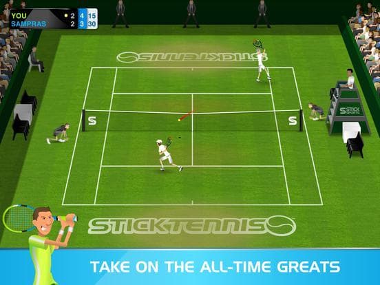 Stick Tennis screenshot 4