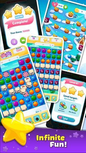 Candy Monsters Match 3 screenshot 6
