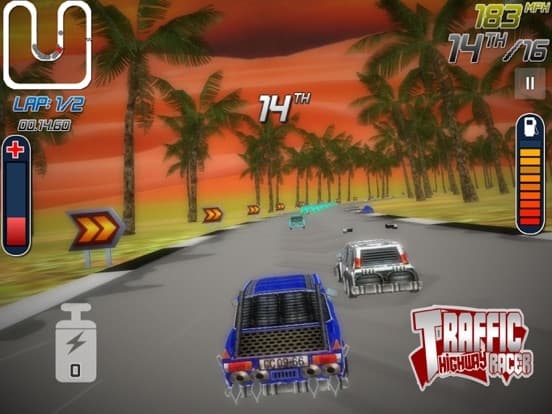 Traffic Highway Stunt Racer screenshot 2