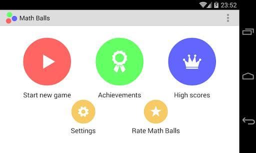 Math Balls screenshot 2