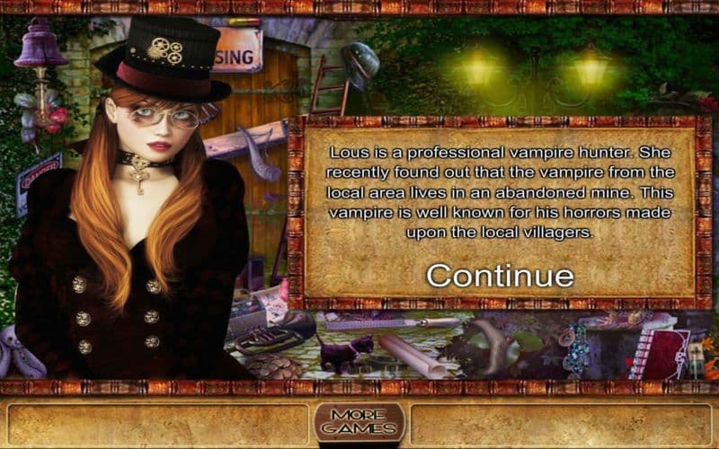 Hidden Objects - The Vampire Diaries - New York Library - The Loch Ness Monster screenshot 5