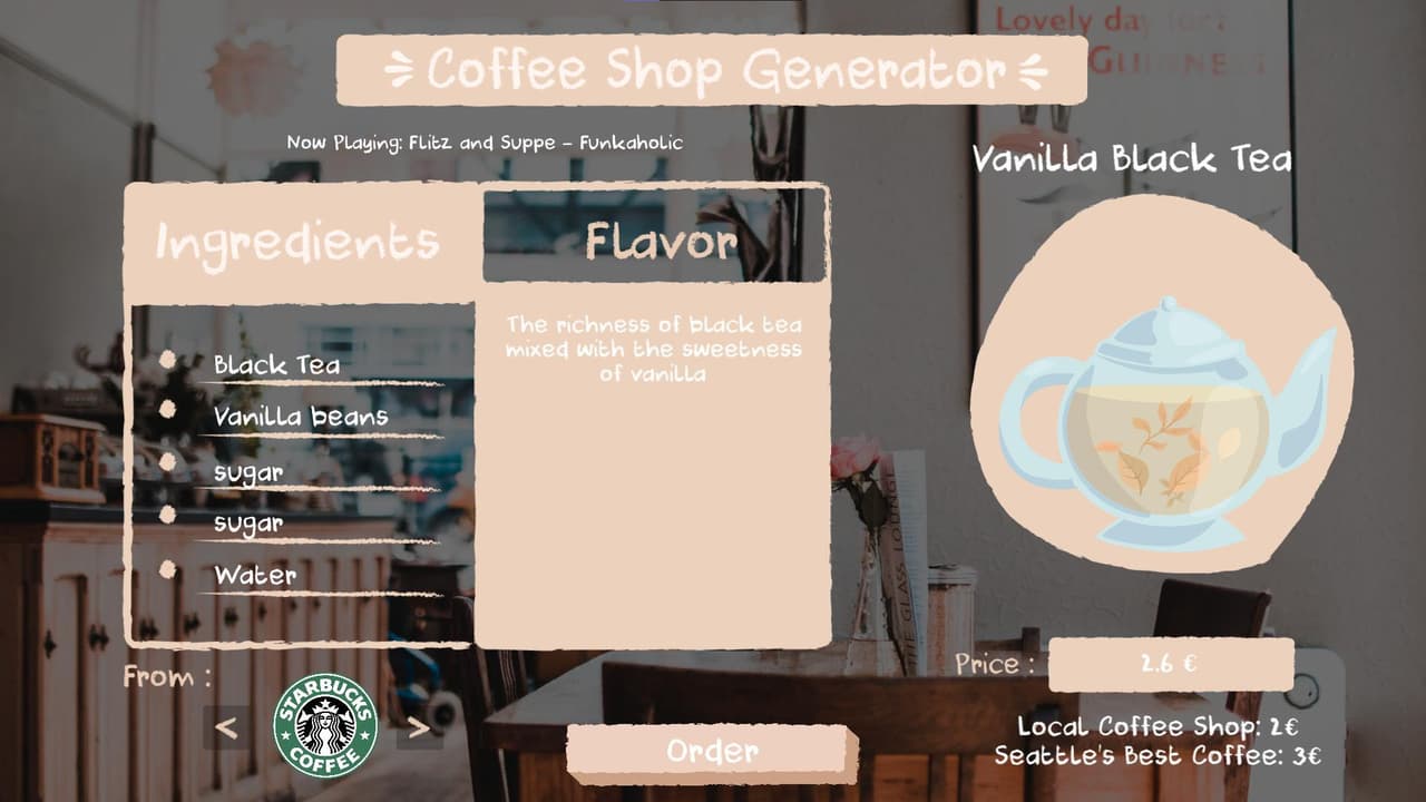 Coffee Shop Generator screenshot 3
