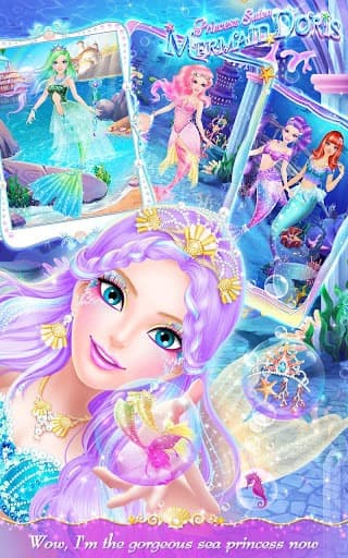 Princess Salon: Mermaid Doris screenshot 4
