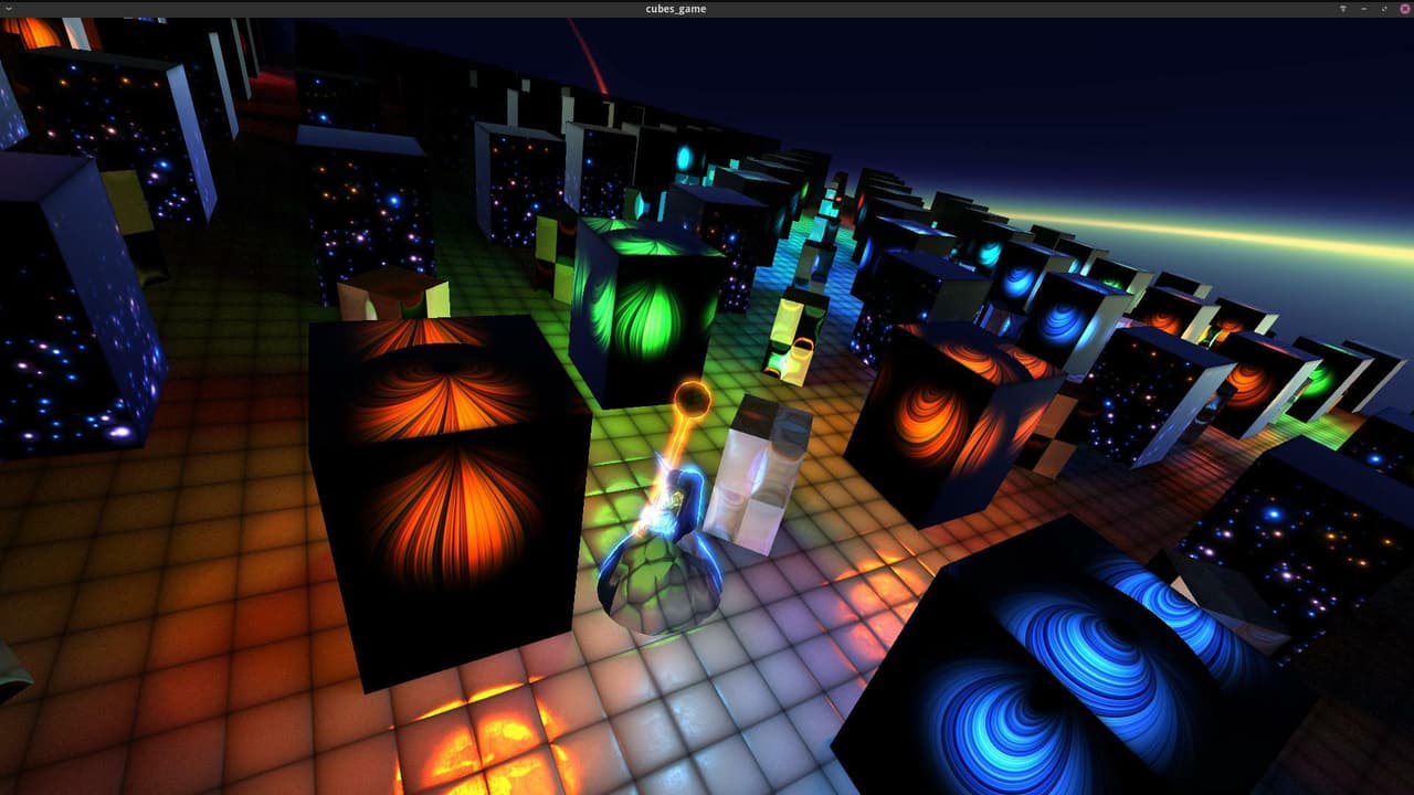 Cubes experiment screenshot 6