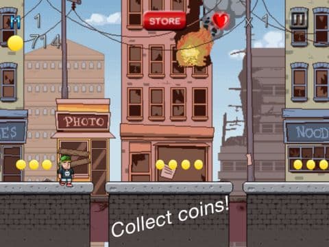 Zombie Run - Escape from Zombie War 2048 screenshot 3
