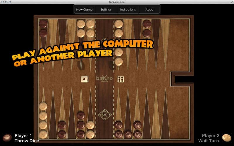 Backgammon. screenshot 2