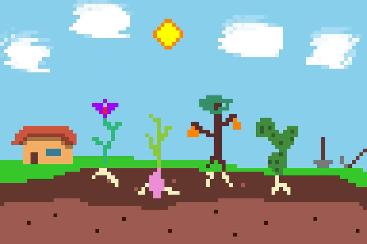 My Cozy Garden of Hyper Evolved Plants