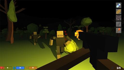 Pixel Block Survival Craft