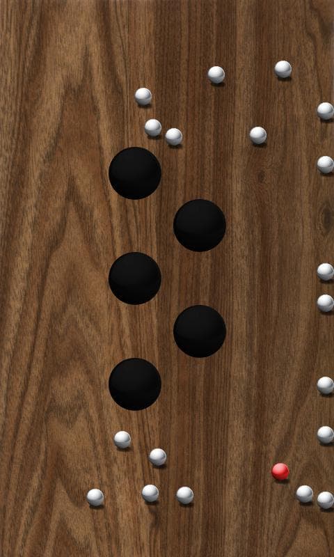 Roll Balls into a hole screenshot 4