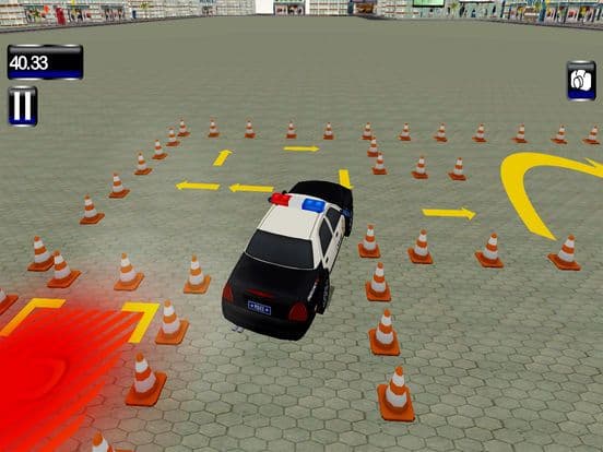 Highway Police Parking Car 3D screenshot 3