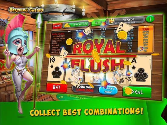 Hercules Casino Pro: Slots, Blackjack, Videopoker screenshot 3