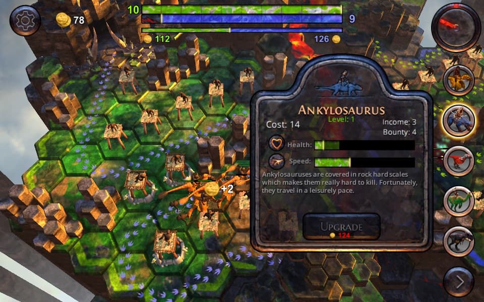 Dino Wars: Tower Defense
