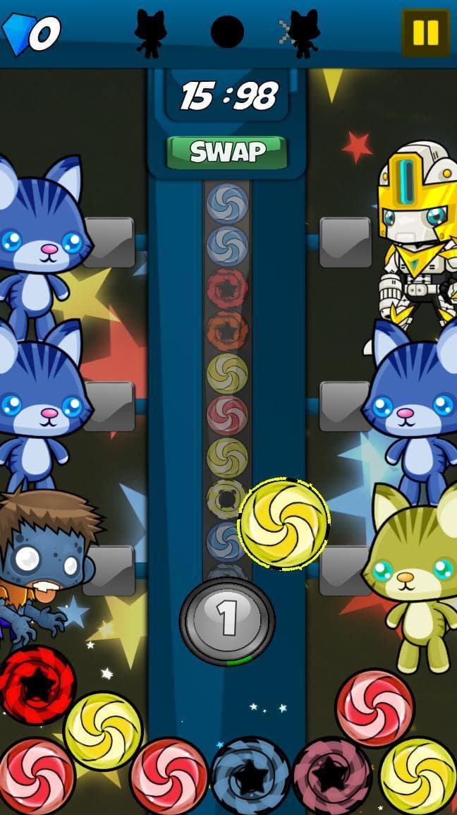 Zombies, Cats & Robots! screenshot 3
