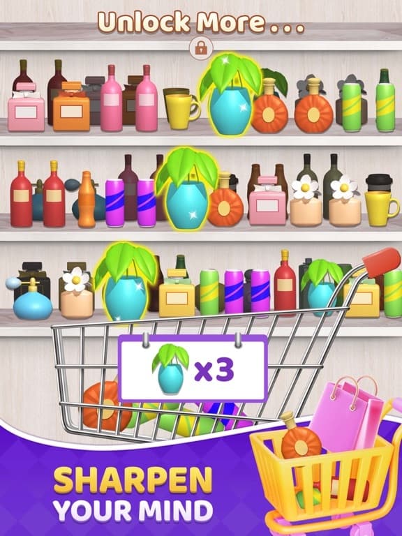 Triple Match 3D: Goods Sort screenshot 5