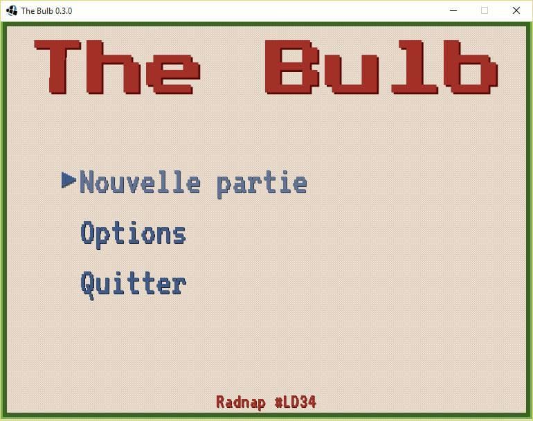 [Ludum Dare 34] The Bulb