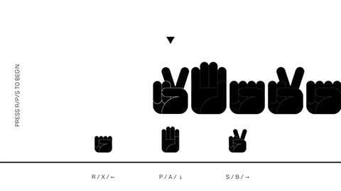 RPS → ROCK / PAPER / SCISSORS