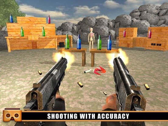 Vr Bottle Shoot Training screenshot 2