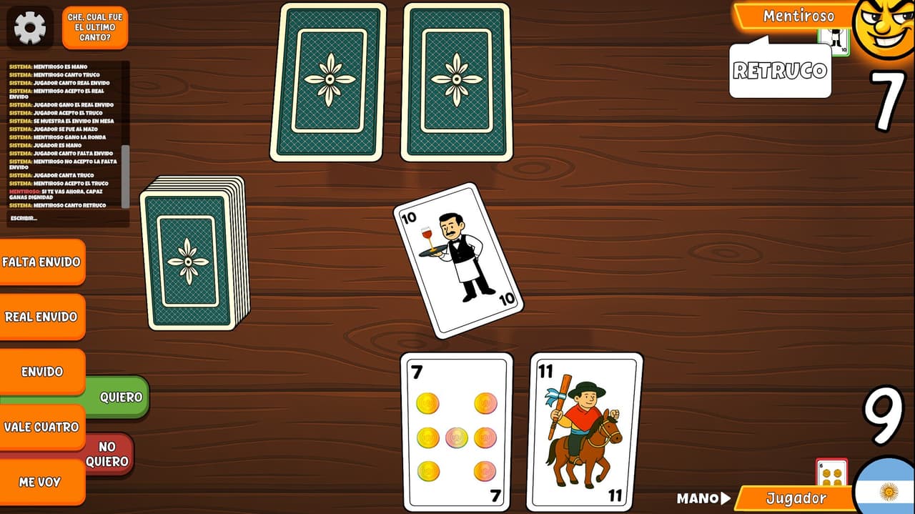 Truco Argentino screenshot 4