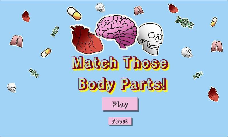 Match Those Body Parts! screenshot 2