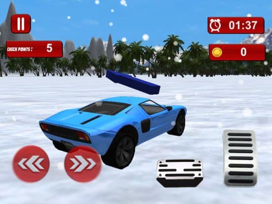 Snow Car Drive Fun