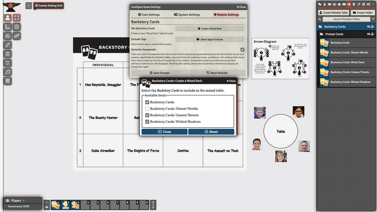 Backstory Cards: Expansion Pack #1 for Foundry VTT screenshot 5