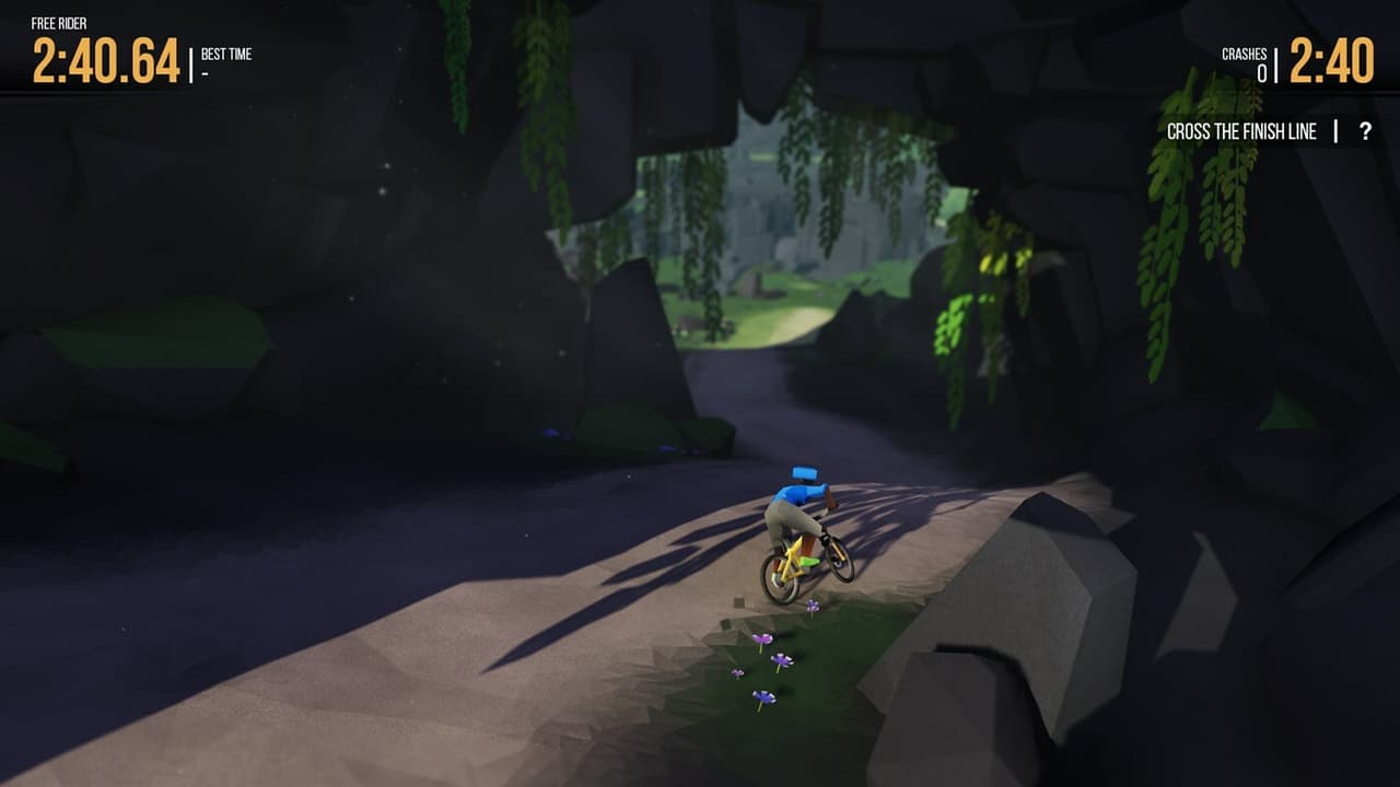 Lonely Mountains: Downhill - Eldfjall Island screenshot 4
