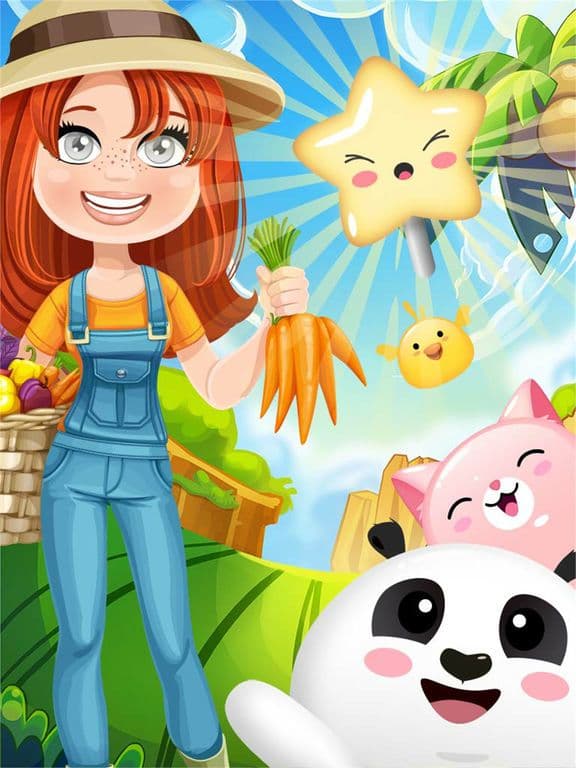 Happy Farm Crush Forest Challenge - Addictive Swap Match 3 Animals Fun Puzzles Games Free screenshot 2