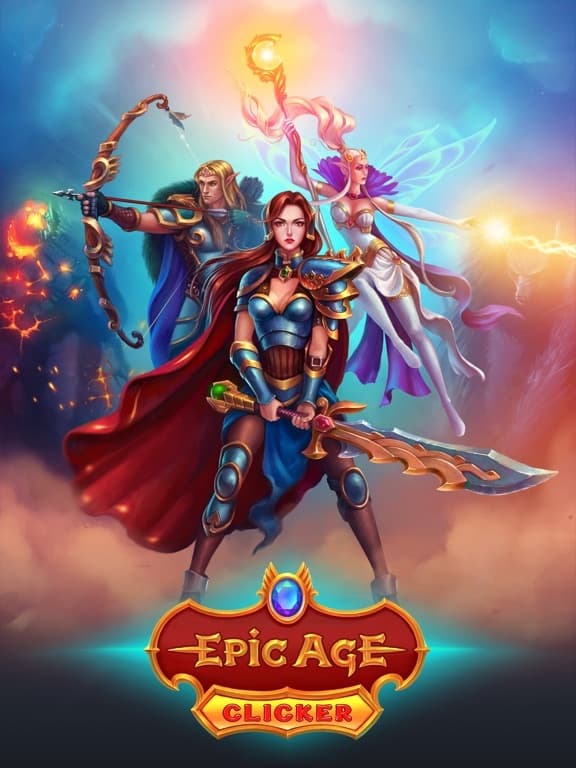 Epic Age Clicker slay legendary bosses & monsters screenshot 2