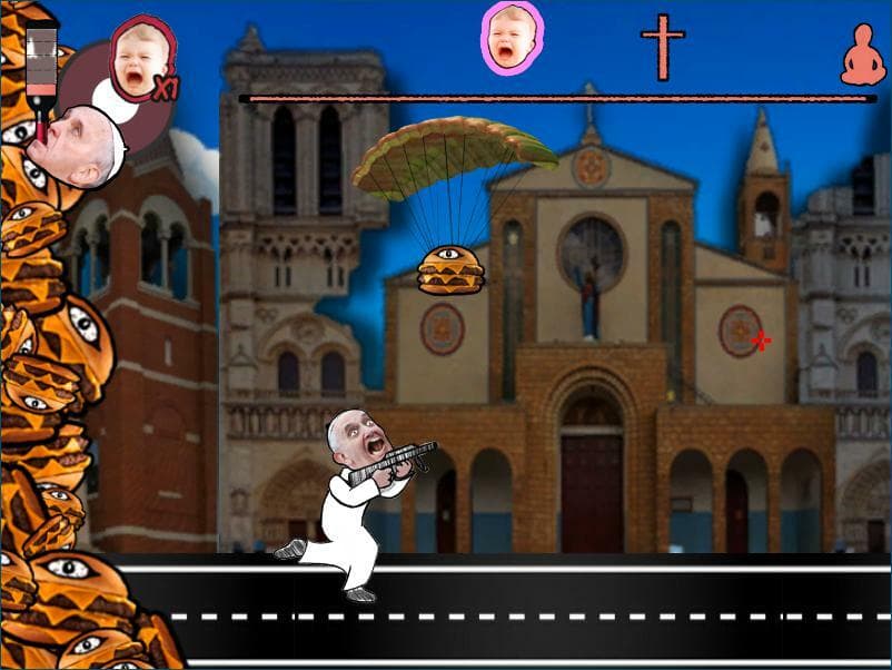 El Papa vs Hamburguesas screenshot 3