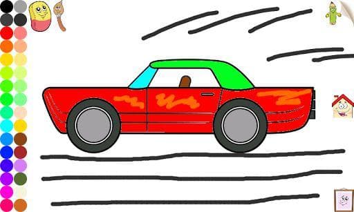 Vehicles and Cars Coloring Kid