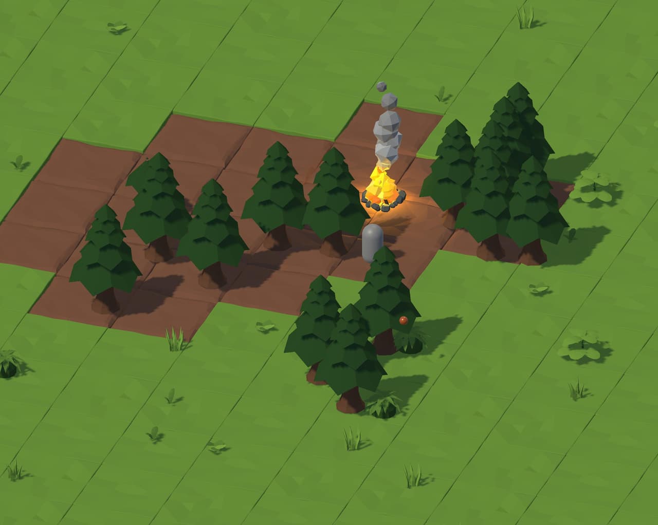 Forest Simulation screenshot 2
