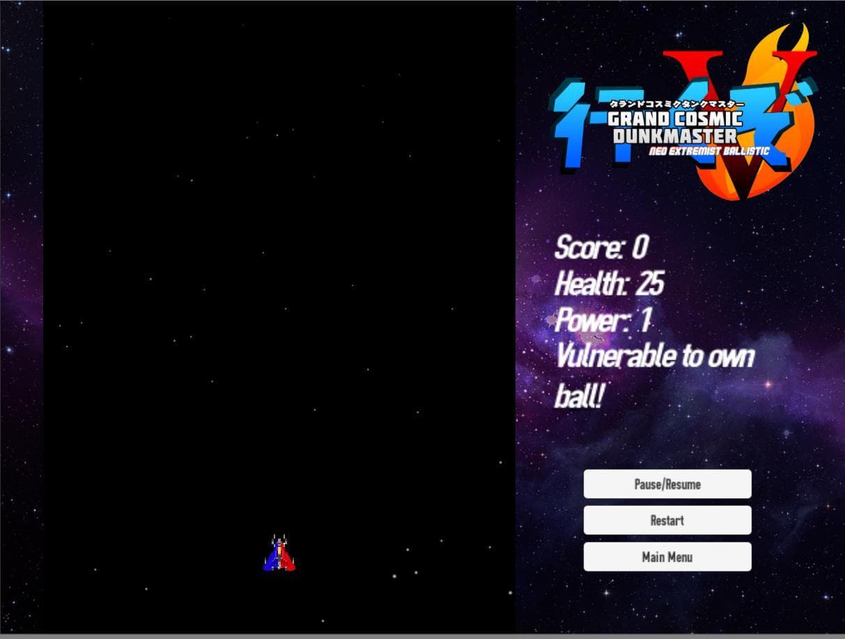 行くぞ! GRAND COSMIC DUNKMASTER: Neo Extremist Ballistic V screenshot 2