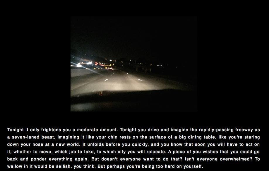 Driving Alone at Night screenshot 2
