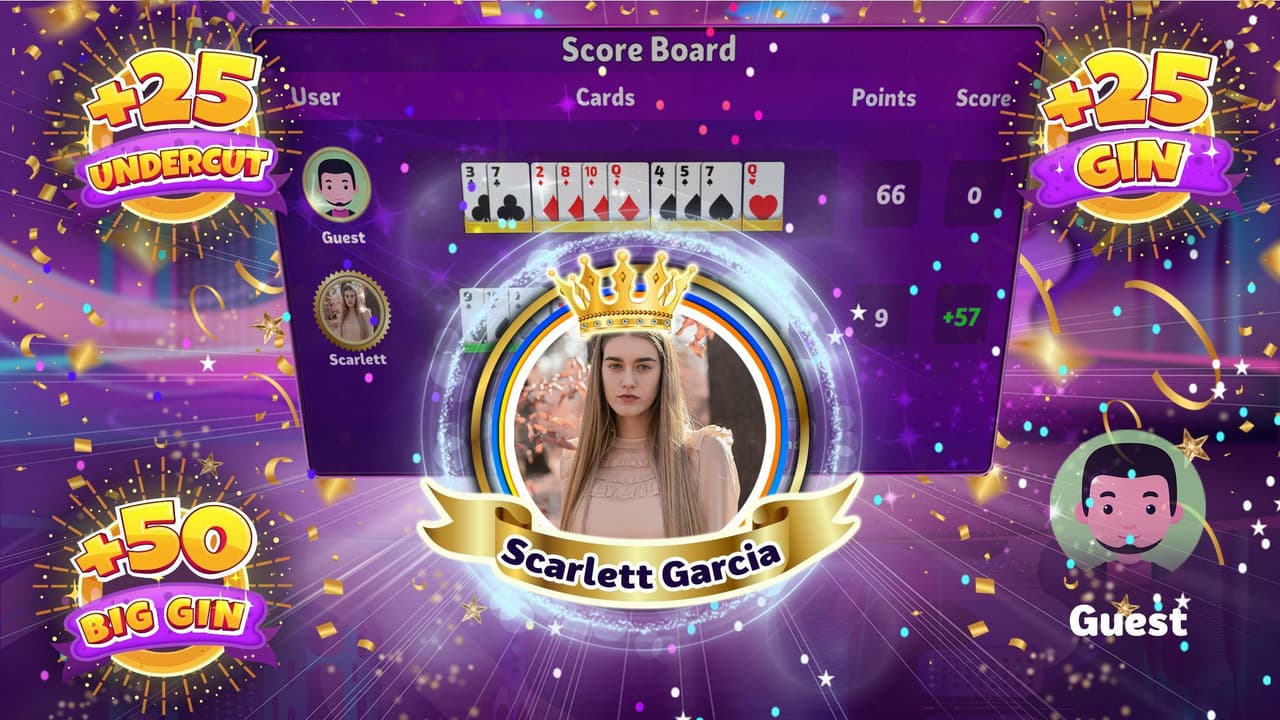 Gin Rummy Offline screenshot 5