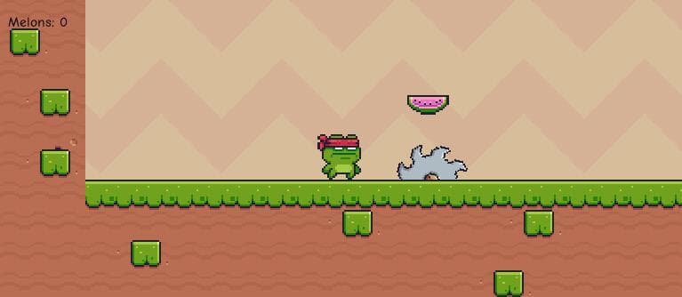 Frog Ninja Adventure screenshot 2