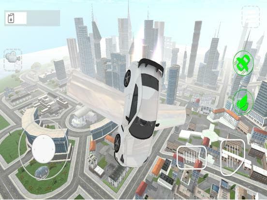 Fly-ing Sports Car Sim-ulator 3D screenshot 2