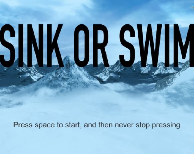 Sink or Swim, or Fly Rabbit Fly