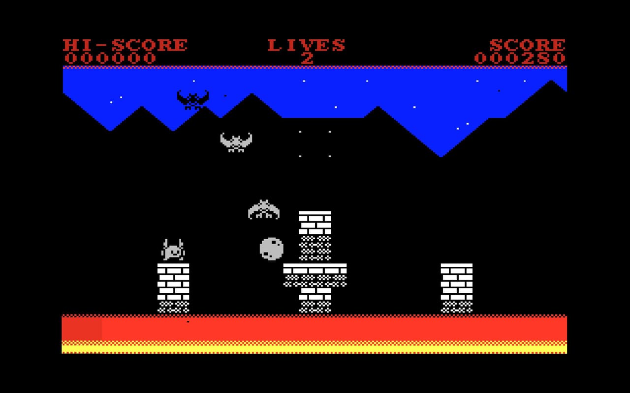 The Lava Birds (ZX Spectrum) screenshot 6
